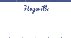 Desktop Screenshot of haysville-ks.com